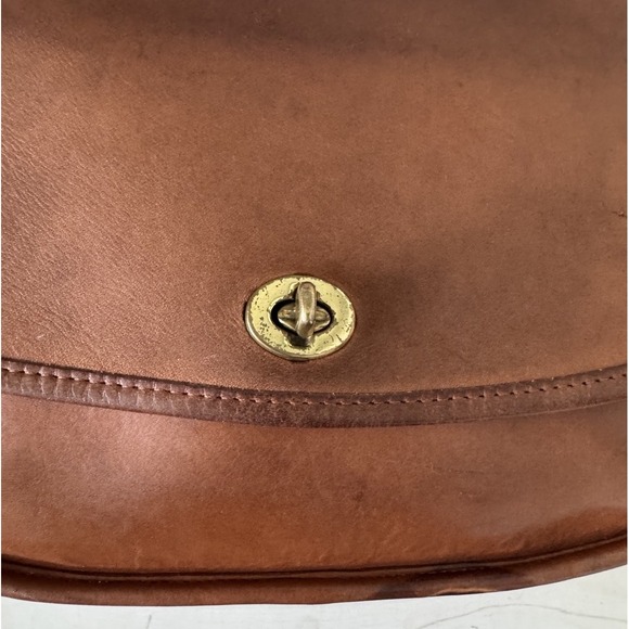 VTG COACH #9790 City Bag Leather Crossbody Shoulder Purse Brown - Picture 7 of 16